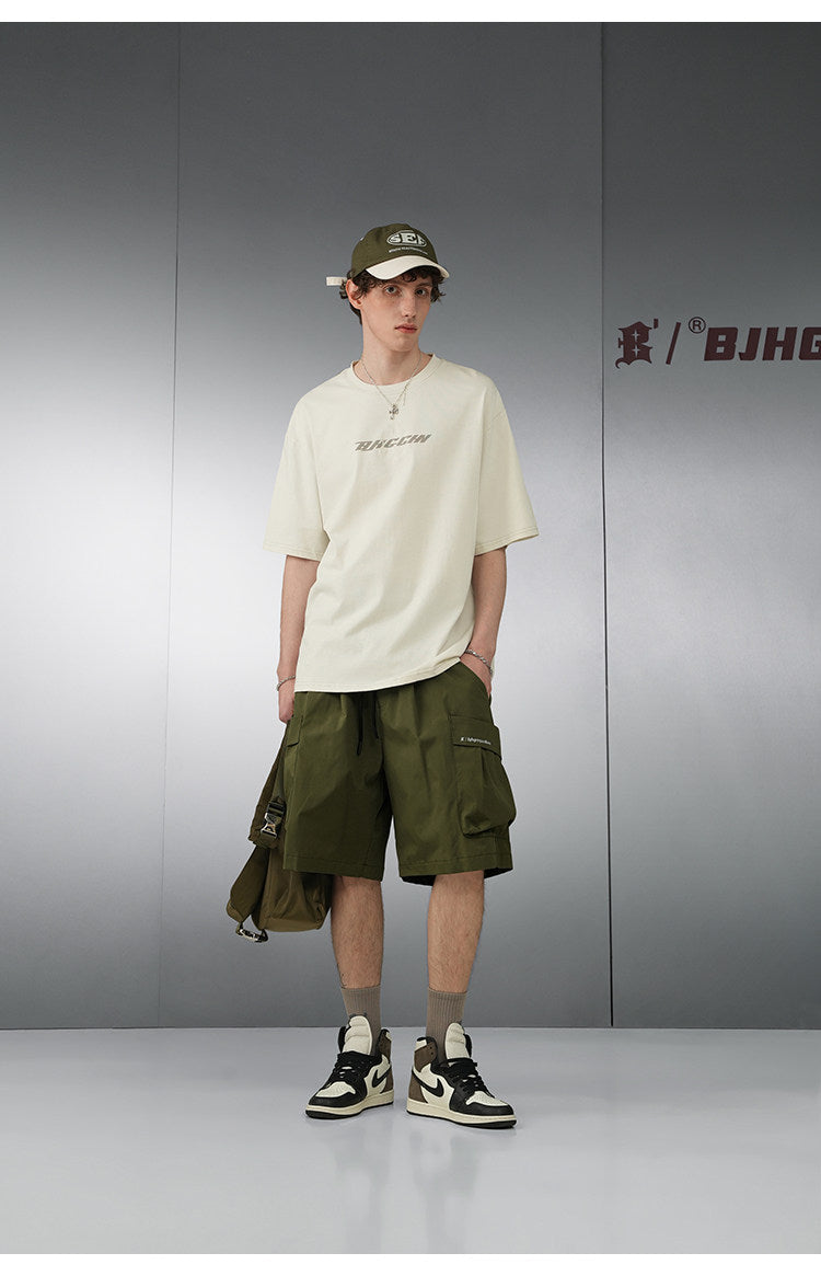 Loose Fit Outdoor Cargo Shorts