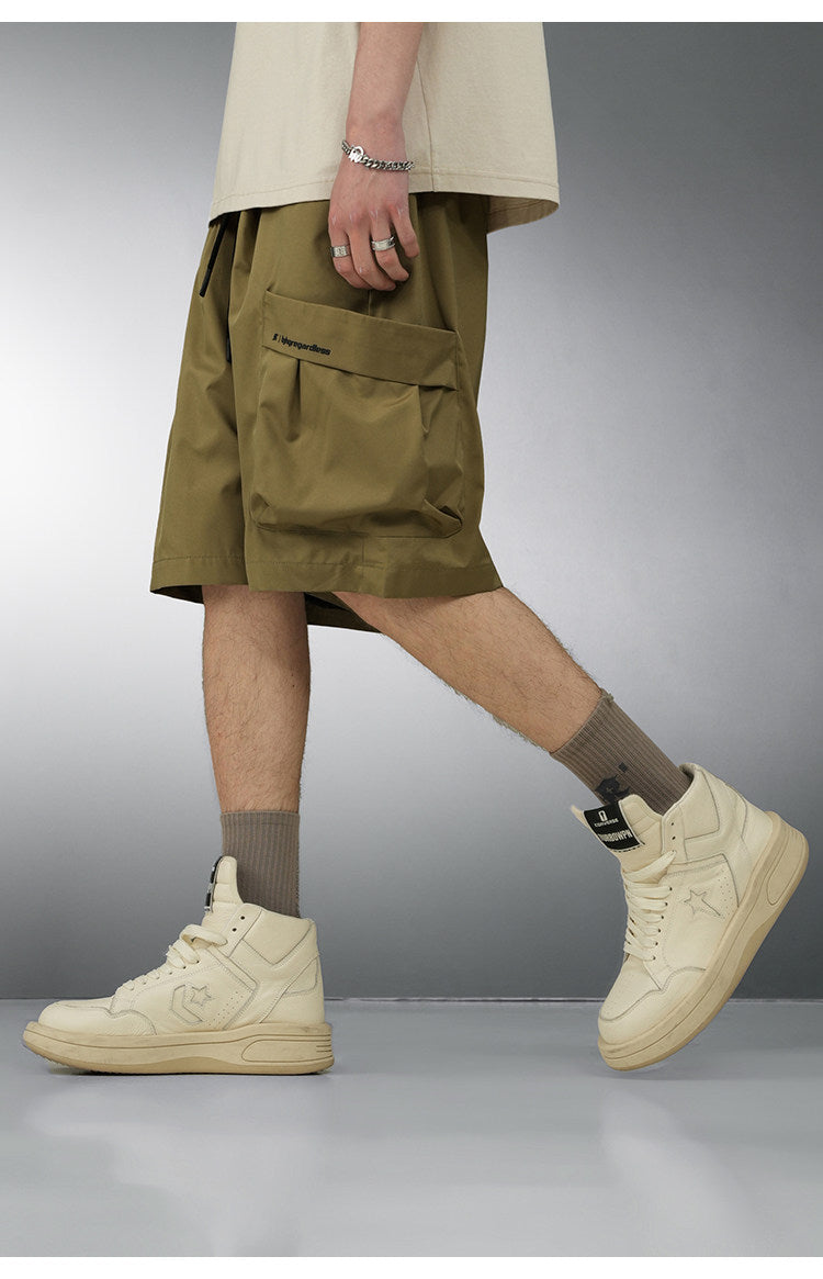 Loose Fit Outdoor Cargo Shorts