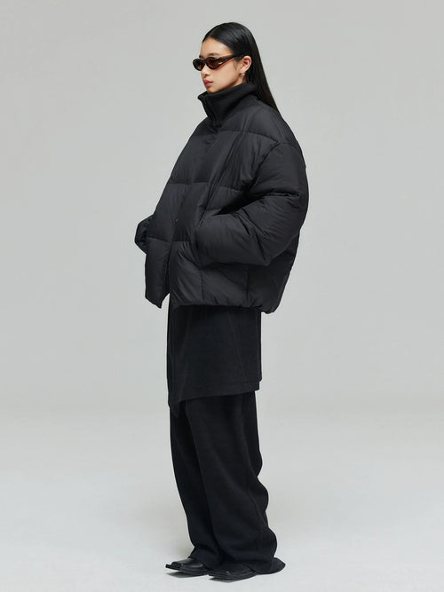 Coated Mid-Length Fitted Hunting Jacket