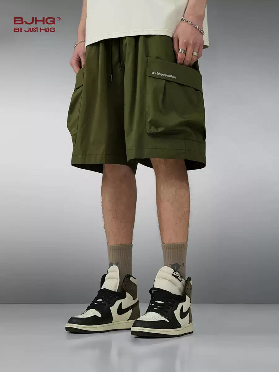 Loose Fit Outdoor Cargo Shorts