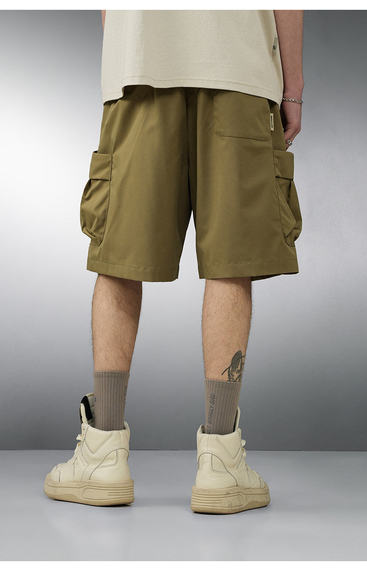 Loose Fit Outdoor Cargo Shorts