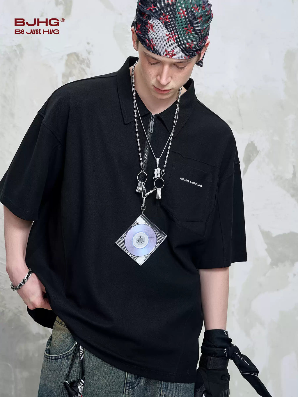 Heavyweight Piqué Cotton Polo Shirt