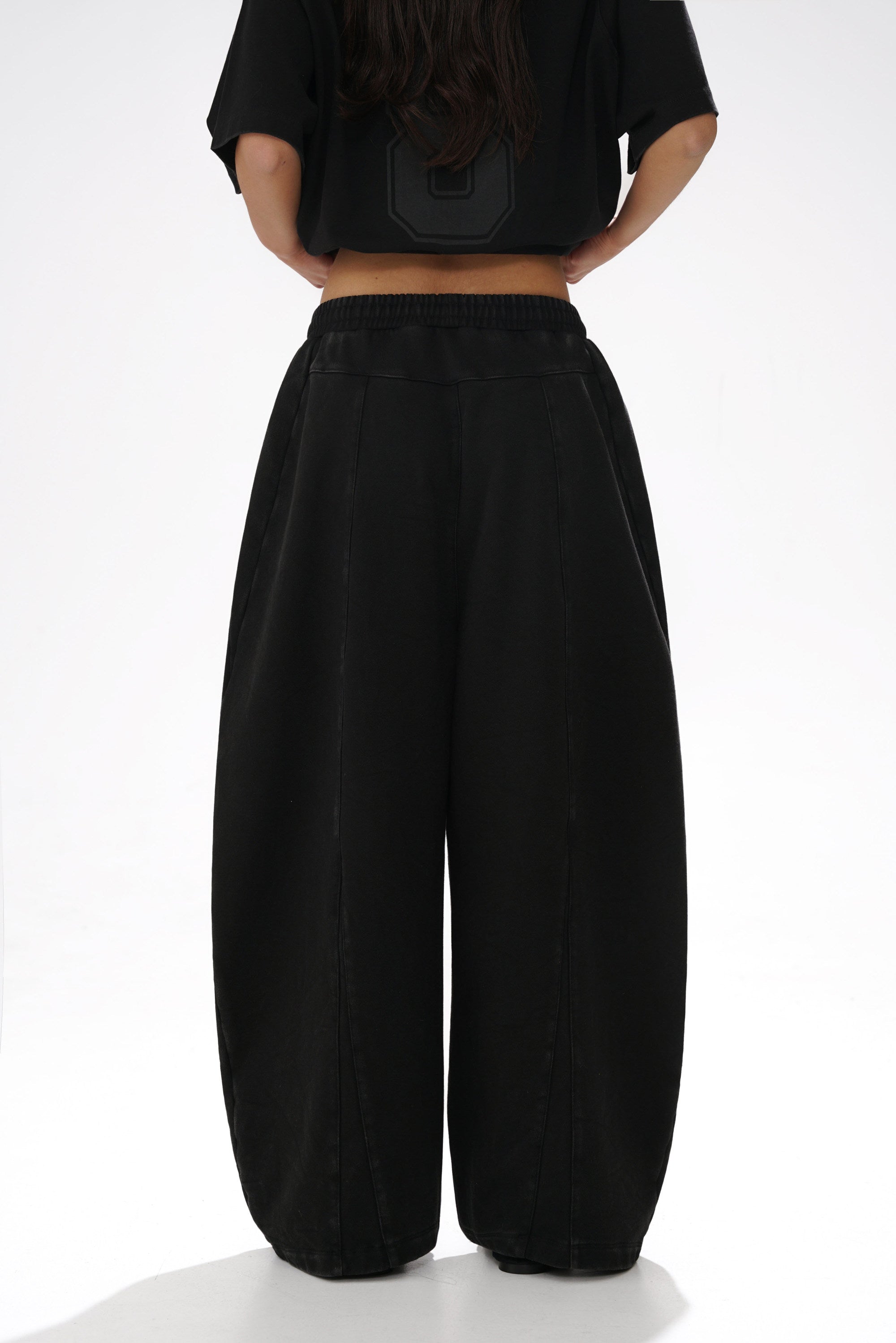 Unisex Curved Leg Sweatpants