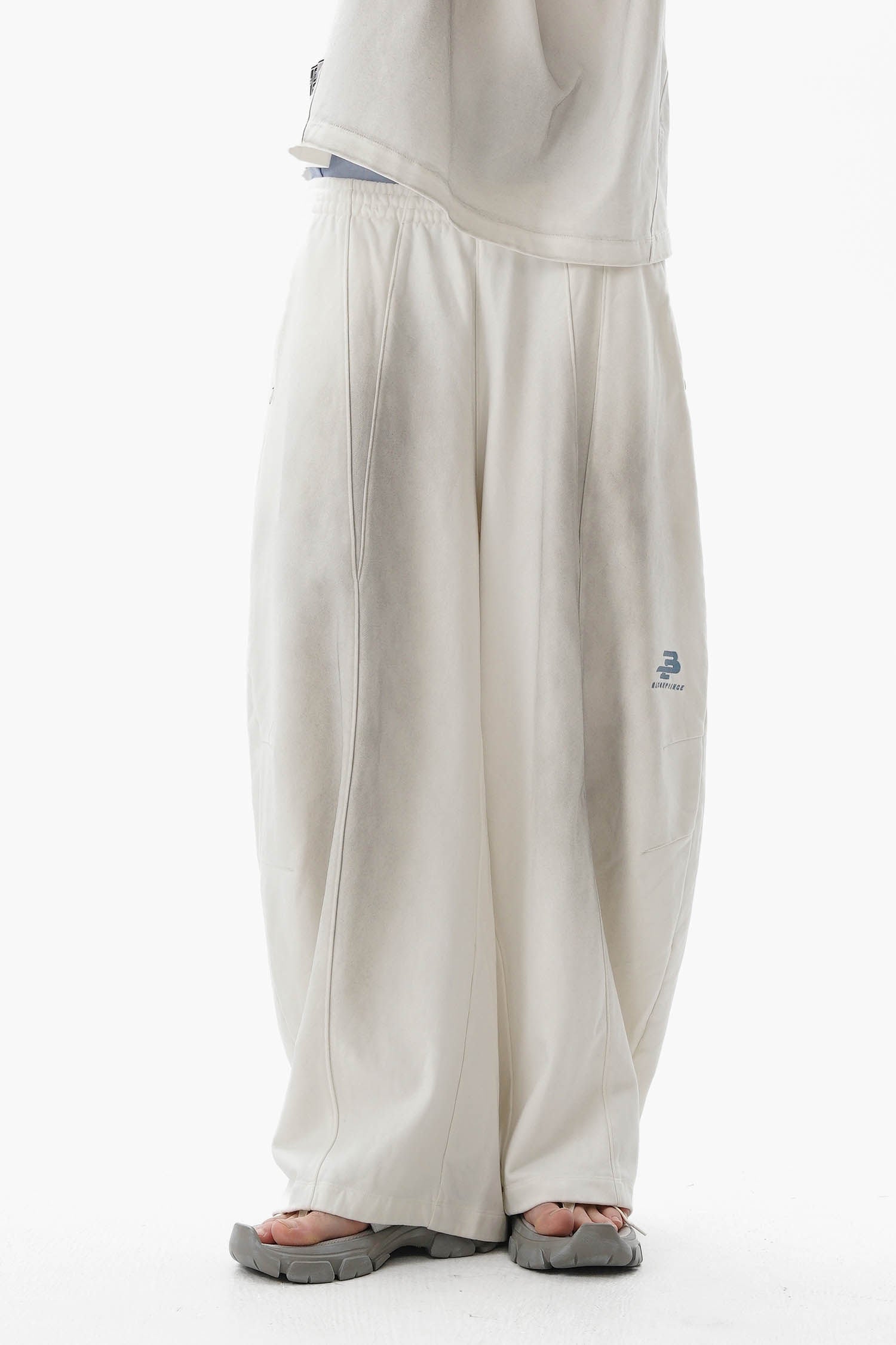 Unisex Curved Leg Sweatpants