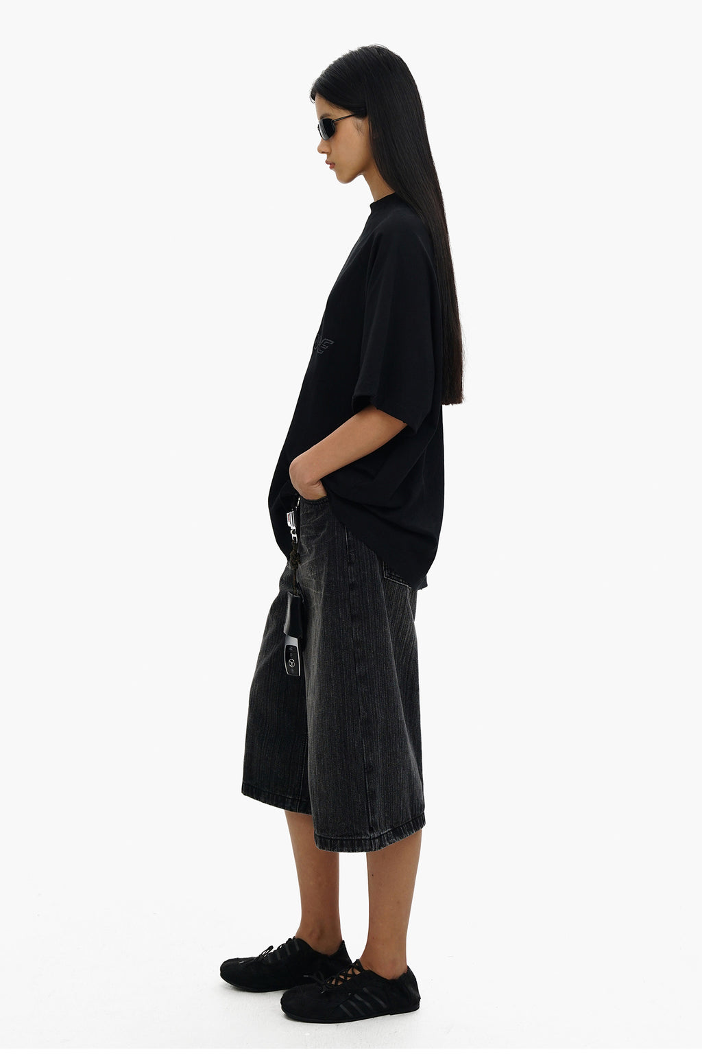 Retro Raglan Sleeve Oversized T-Shirt
