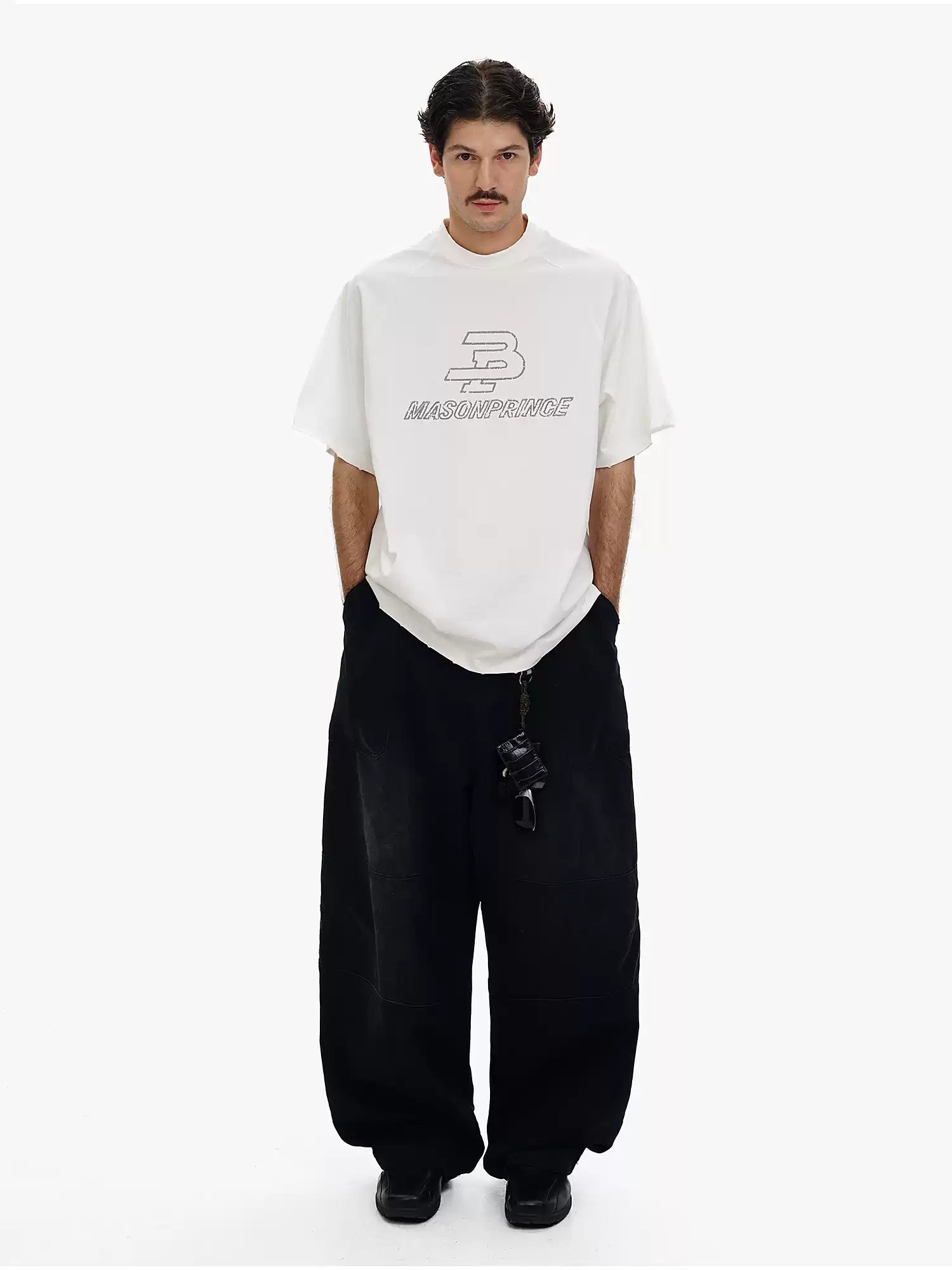 Retro Raglan Sleeve Oversized T-Shirt