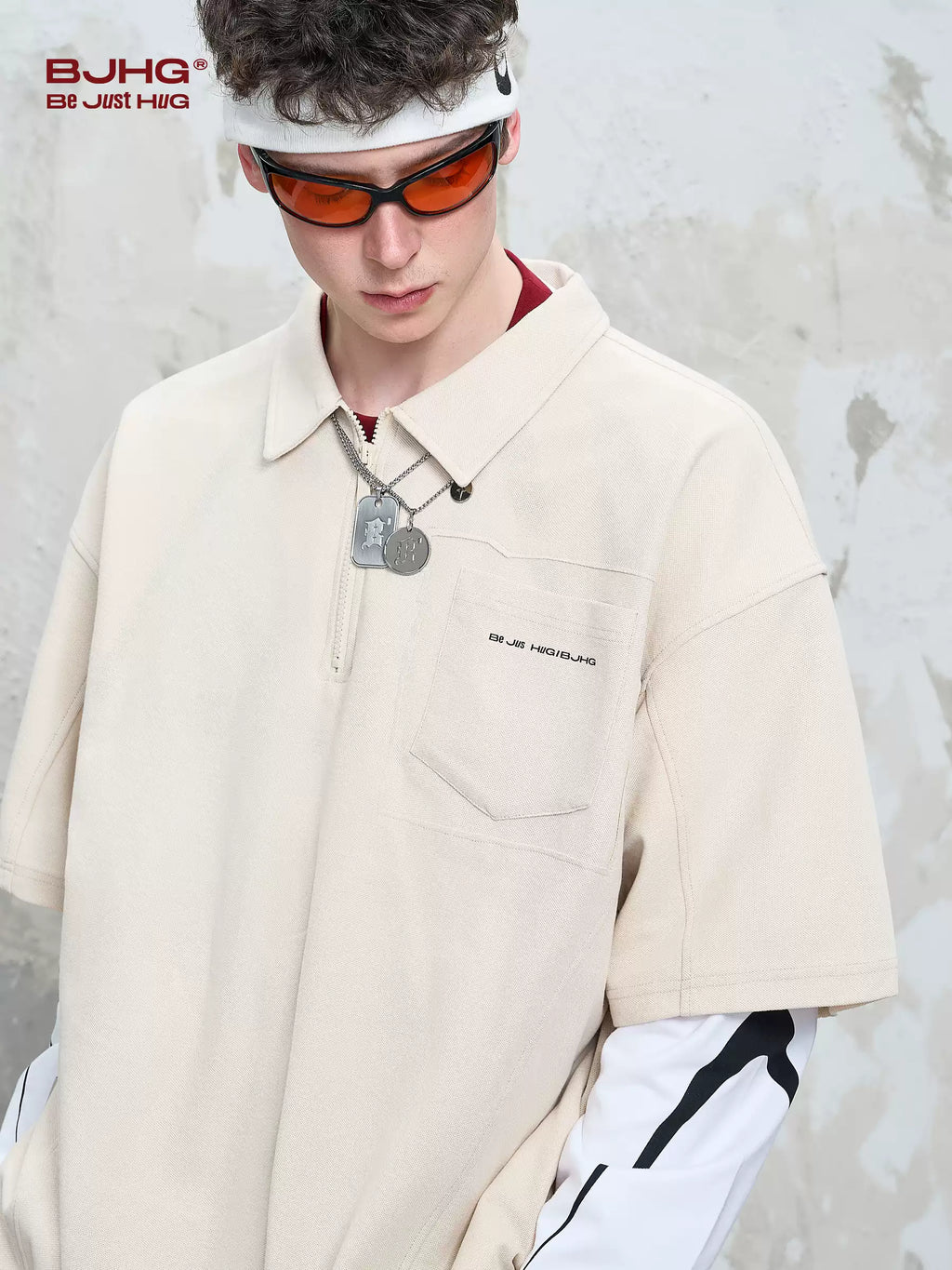 Heavyweight Piqué Cotton Polo Shirt