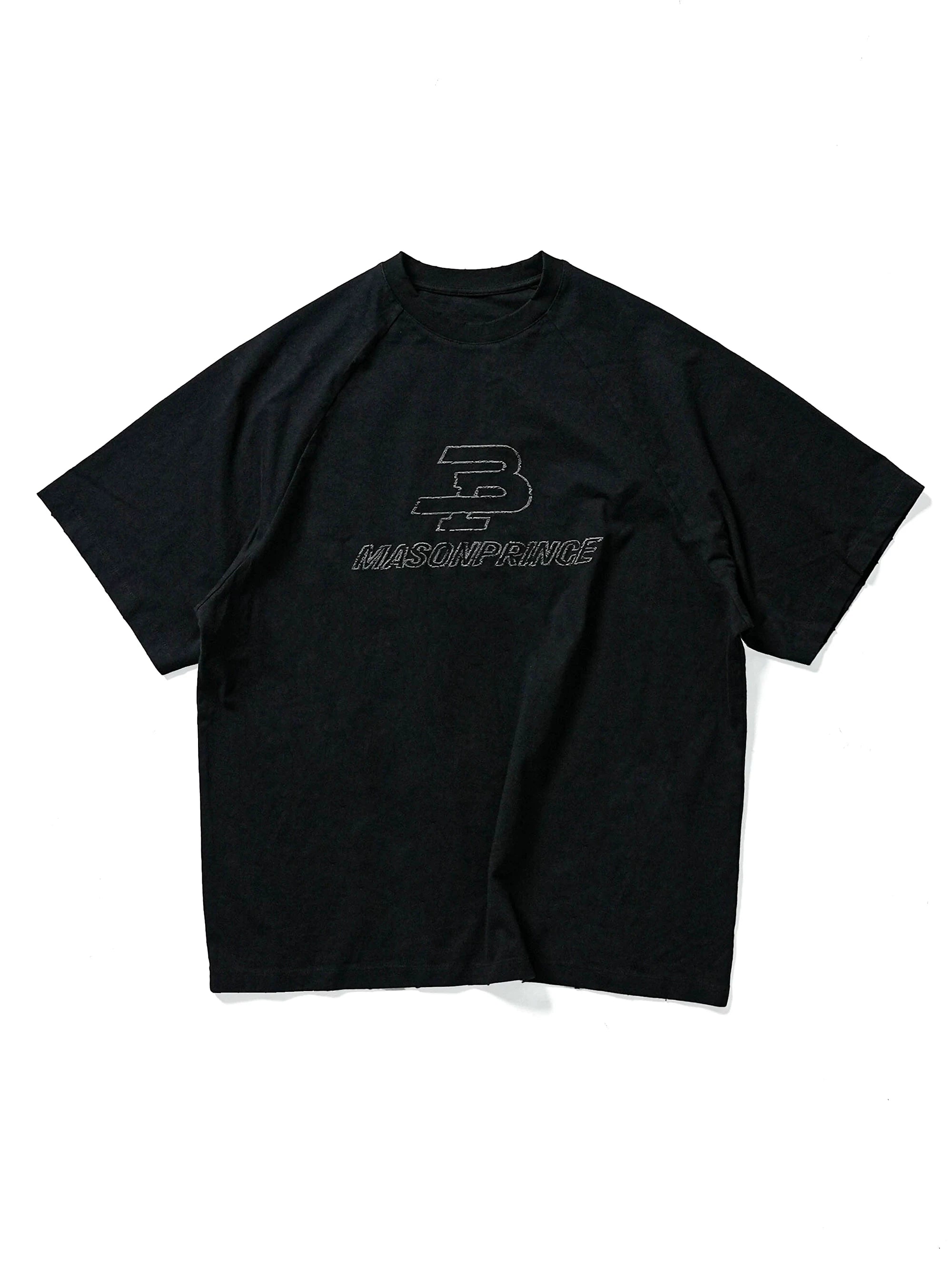 Retro Raglan Sleeve Oversized T-Shirt