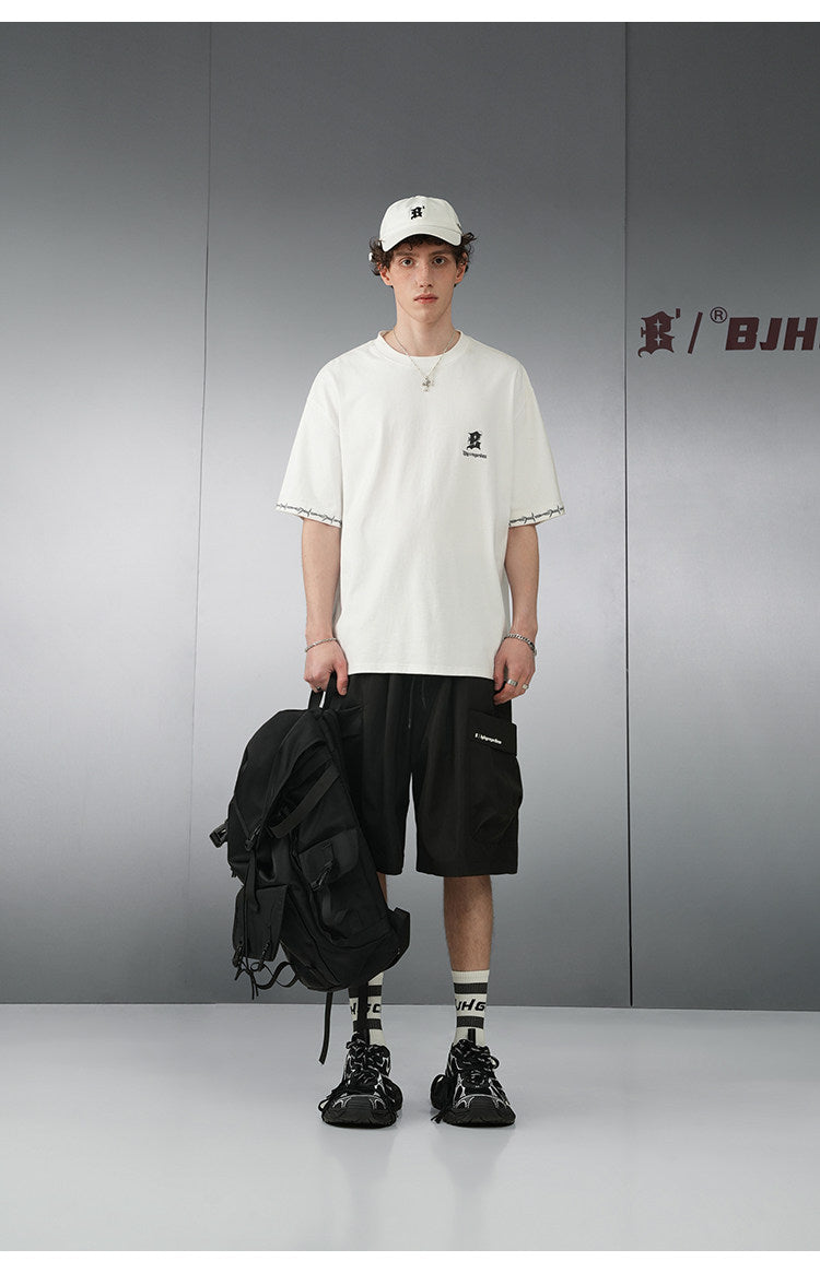 Loose Fit Outdoor Cargo Shorts