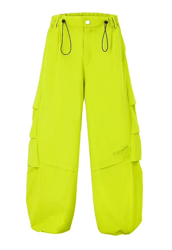 Lightweight White Utility Cargo Pants