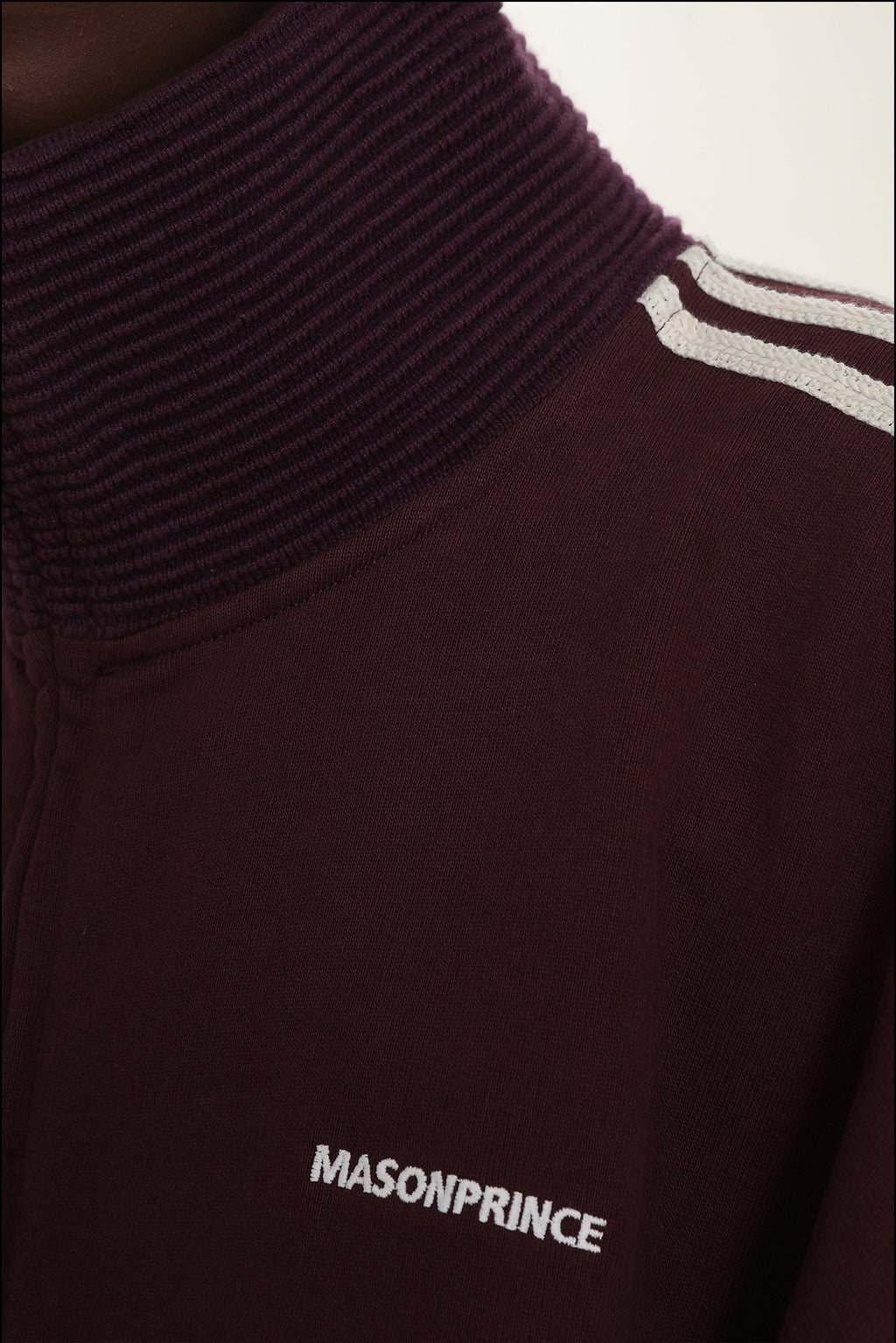 Unisex Retro Stand Collar Zip Track Jacket