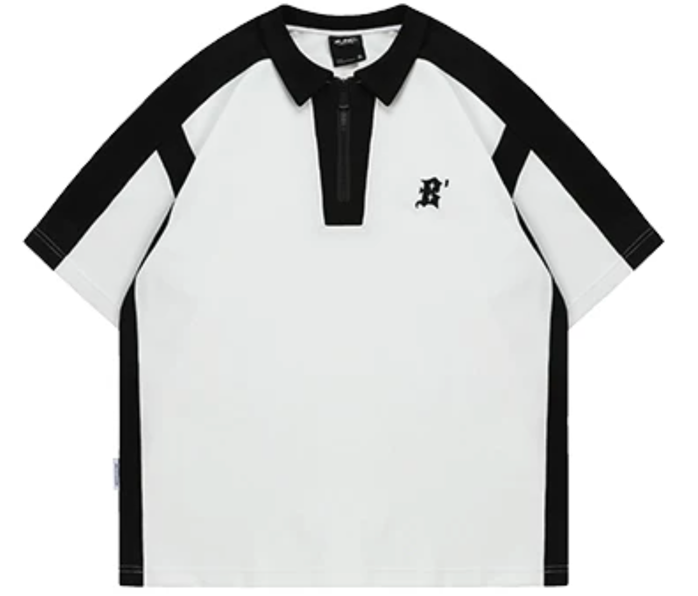 Unisex Oversized Retro Polo T-Shirt
