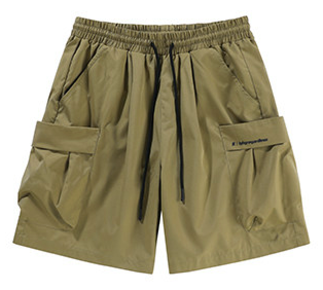 Loose Fit Outdoor Cargo Shorts