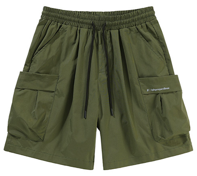 Loose Fit Outdoor Cargo Shorts