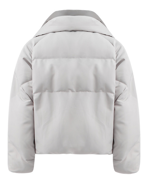 Glossy Quilted Padded Jacket