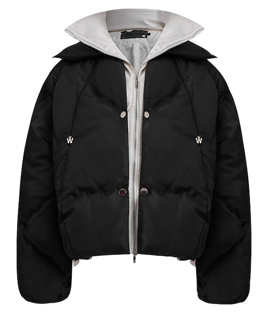 Glossy Quilted Padded Jacket