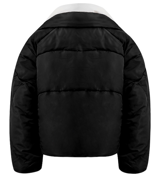 Glossy Quilted Padded Jacket