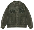 Unisex Vintage Motorcycle Jacket