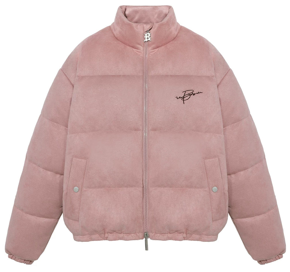 Unisex Embroidered Puffer Jacket