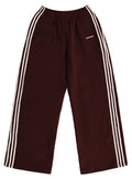 Unisex Retro Wide Leg Track Pants